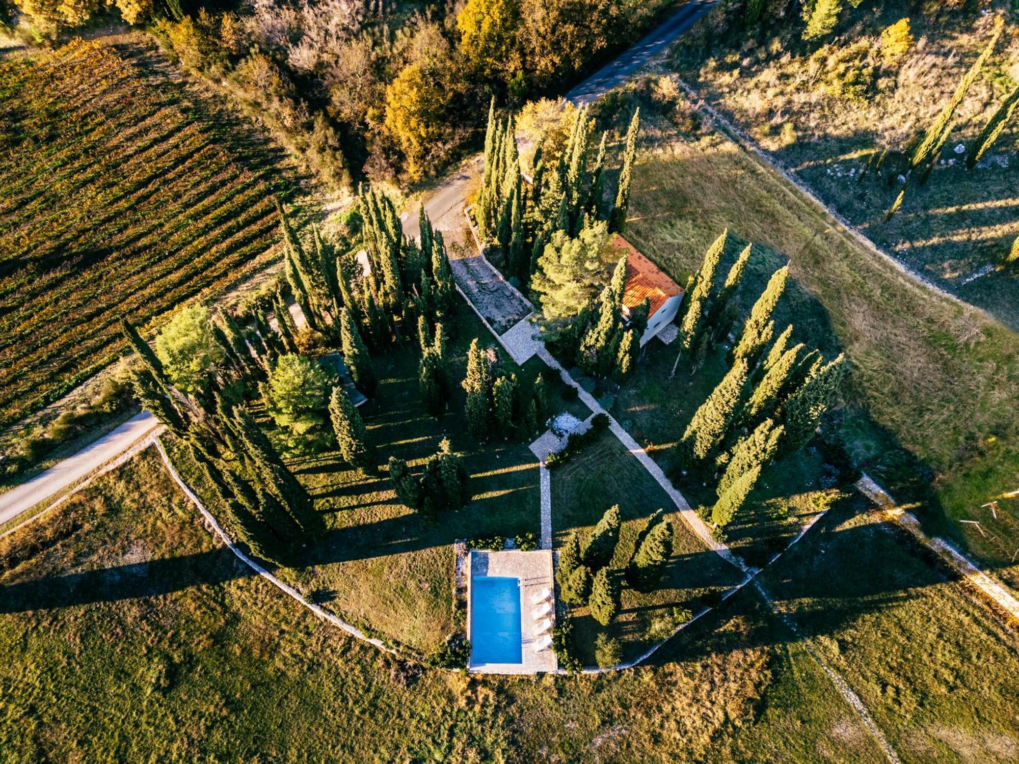 Country House Uros In Nature With Pool Lovorno Exteriör bild