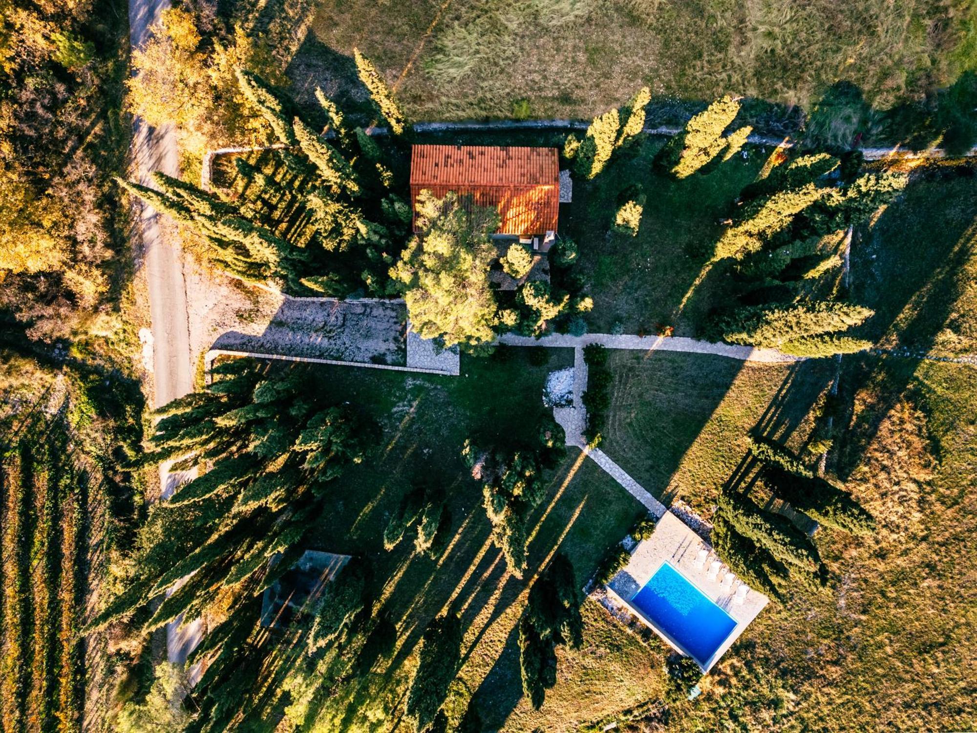 Country House Uros In Nature With Pool Lovorno Exteriör bild